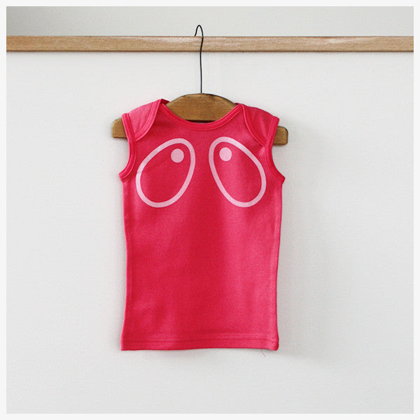 Eyes wee tee Berry pink